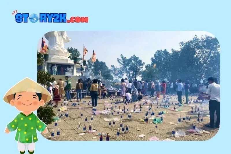 Các hoạt động tại Chùa Phật Đứng Huế